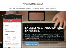 Tablet Screenshot of programmingly.com